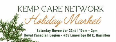 Join me on Saturday at the Kemp Care Network Holiday Market!