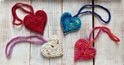 Crochet For Charity | How to Crochet a Heart | Free Pattern