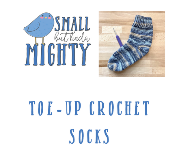 crochet sock pattern toe up