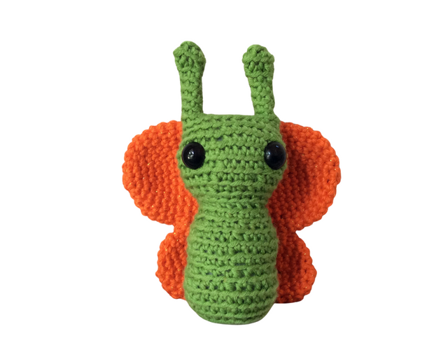 Handmade crochet stuffed animals / toys. Bird. Play.