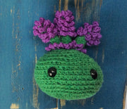 Amigurumi crochet lavender plant pattern